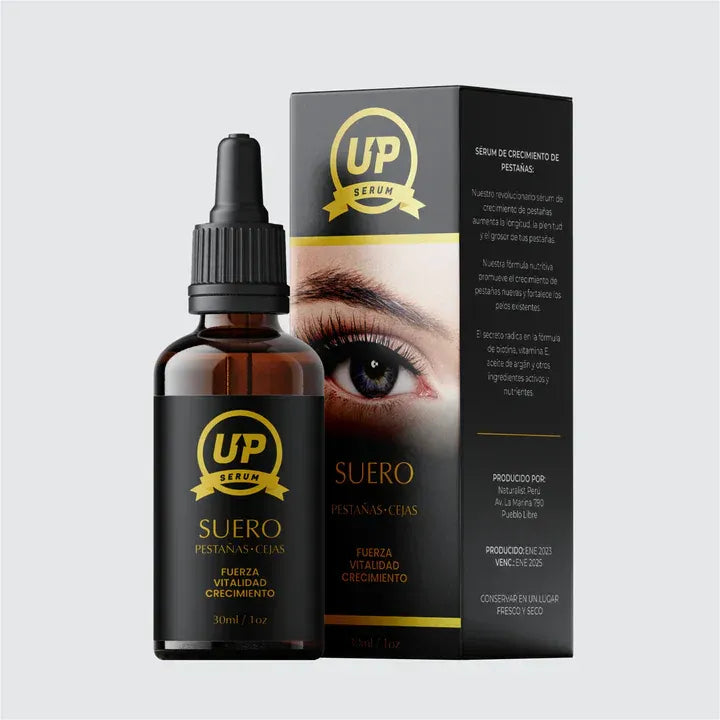 Serum Up Crecimiento y Alargamiento de Pestañas y Cejas